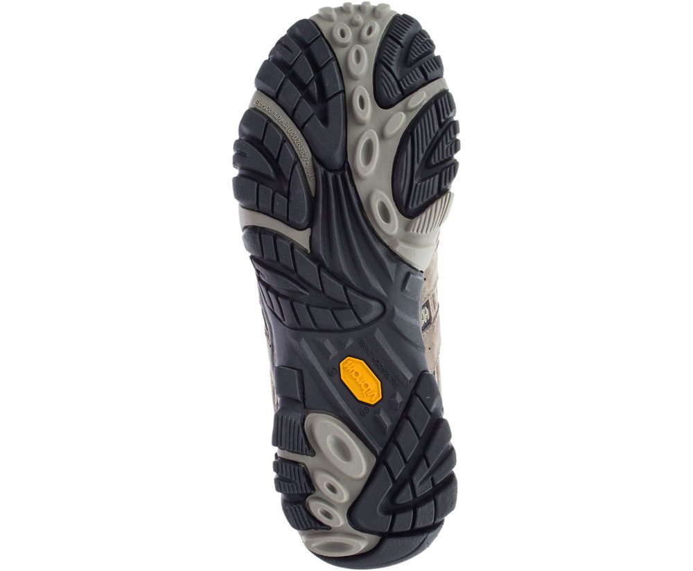 Buty Trekkingowe Merrell Męskie Brązowe - Moab 2 Ventilator - 729538-PRI